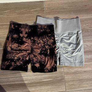 2-pack Scrunch Gymshorts